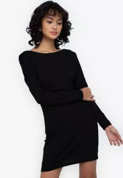 ZALORA BASICS Long Sleeve Mini Dress