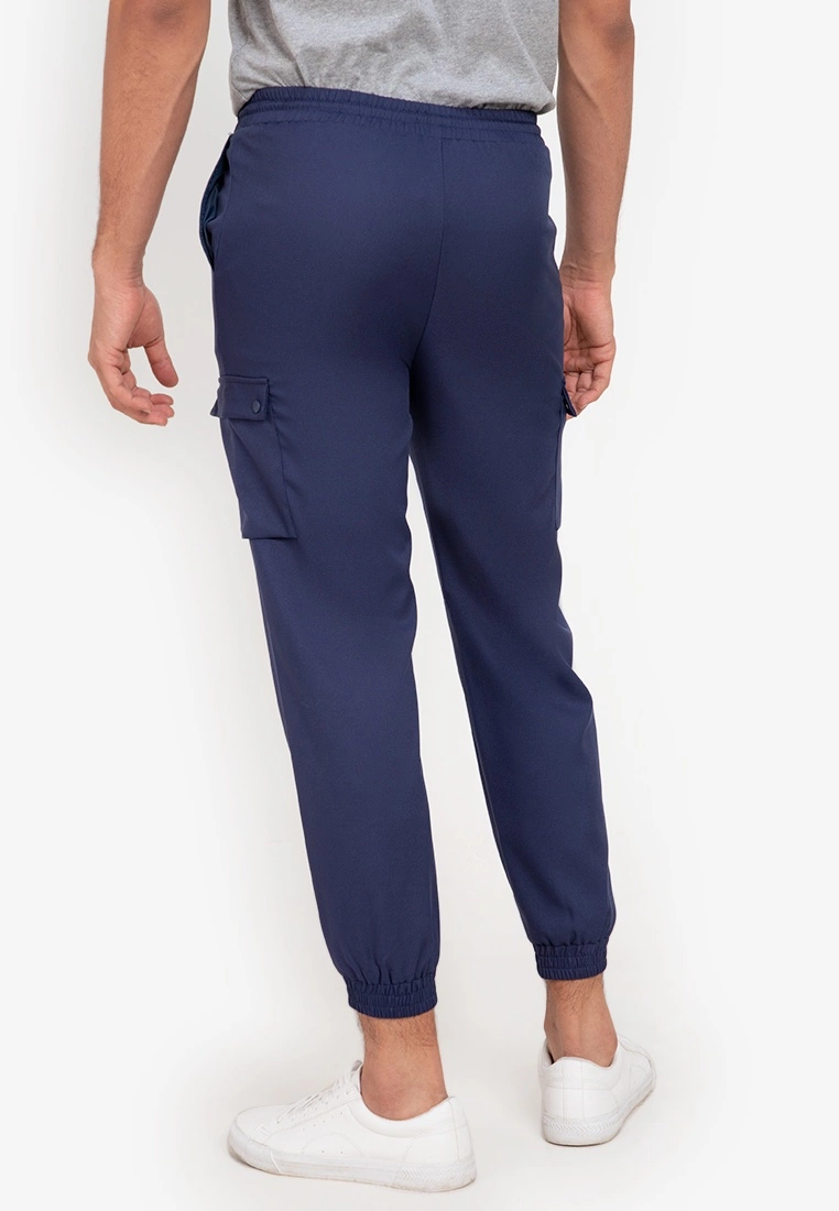 ZALORA BASICS Patch Pocket Ribbed Cargo Pants - Billede 2