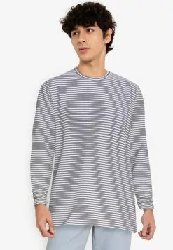 ZALORA BASICS Striped Pullover