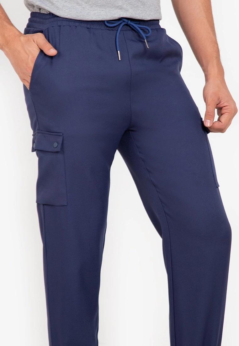 ZALORA BASICS Patch Pocket Ribbed Cargo Pants - Billede 3