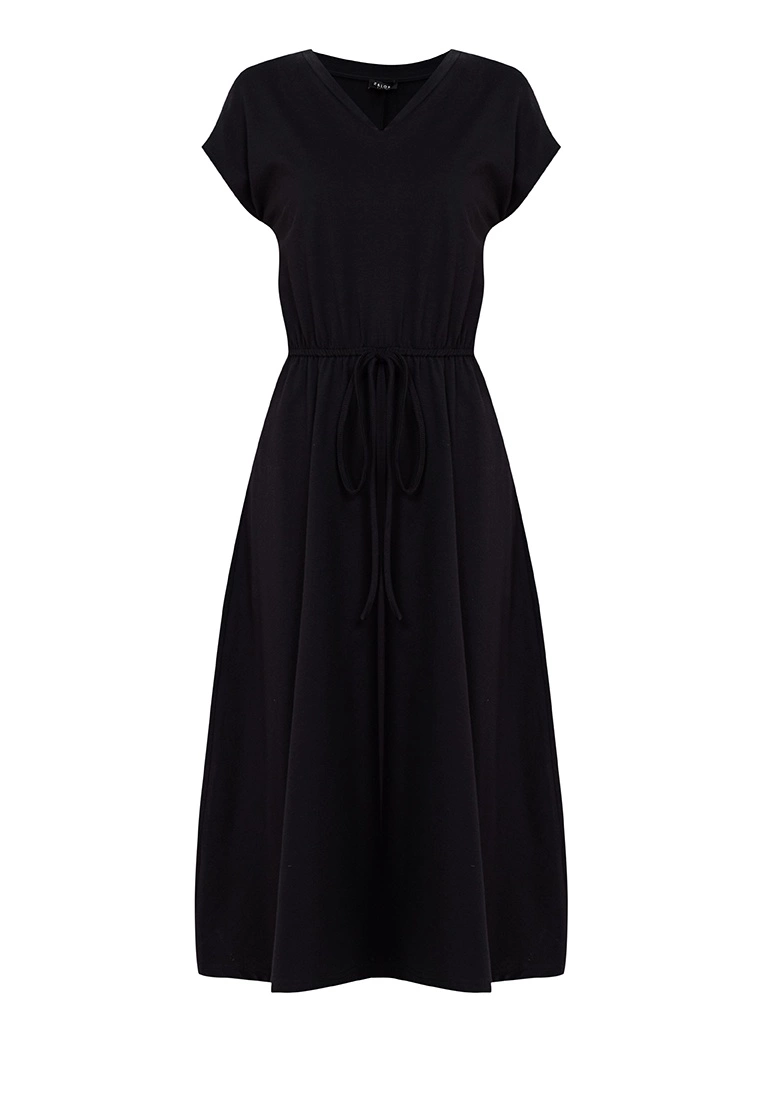 ZALORA BASICS Basic Drawstring Waist Midi Dress - Billede 5