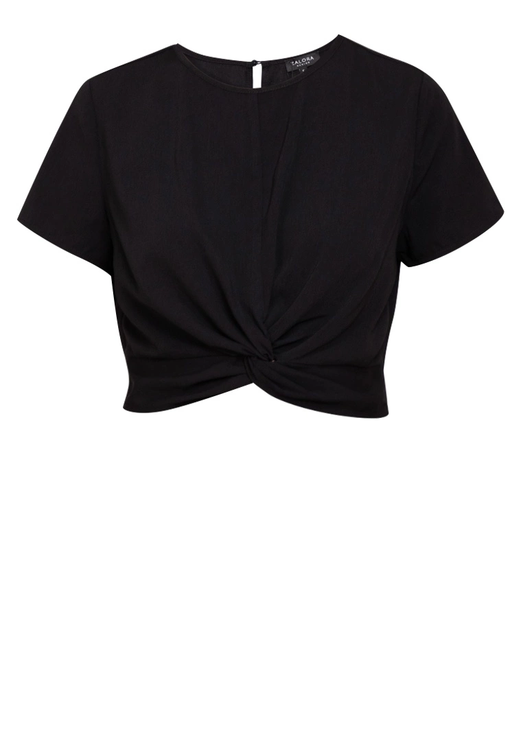 ZALORA BASICS 100% Recycled Polyester Knot Detail Top - Billede 5