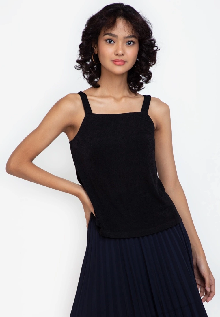 ZALORA BASICS Basic Back Bow Strap Top - Billede 2