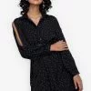 ZALORA BASICS Basic Tie Waist Shirt Dress