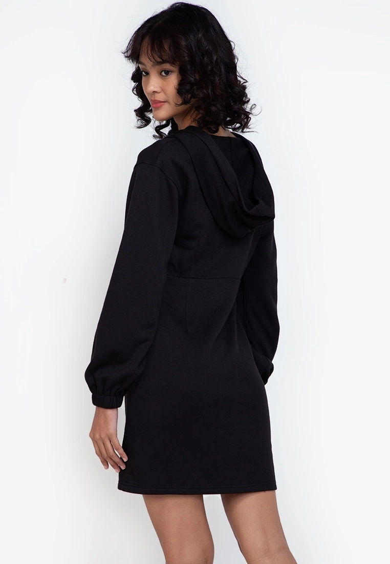 ZALORA BASICS Hooded Bodycon Dress - Billede 2