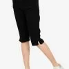 ZALORA BASICS Side Hem Slit Capri Jeans