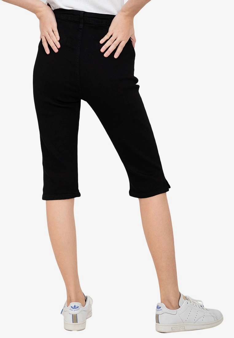 ZALORA BASICS Side Hem Slit Capri Jeans - Billede 2