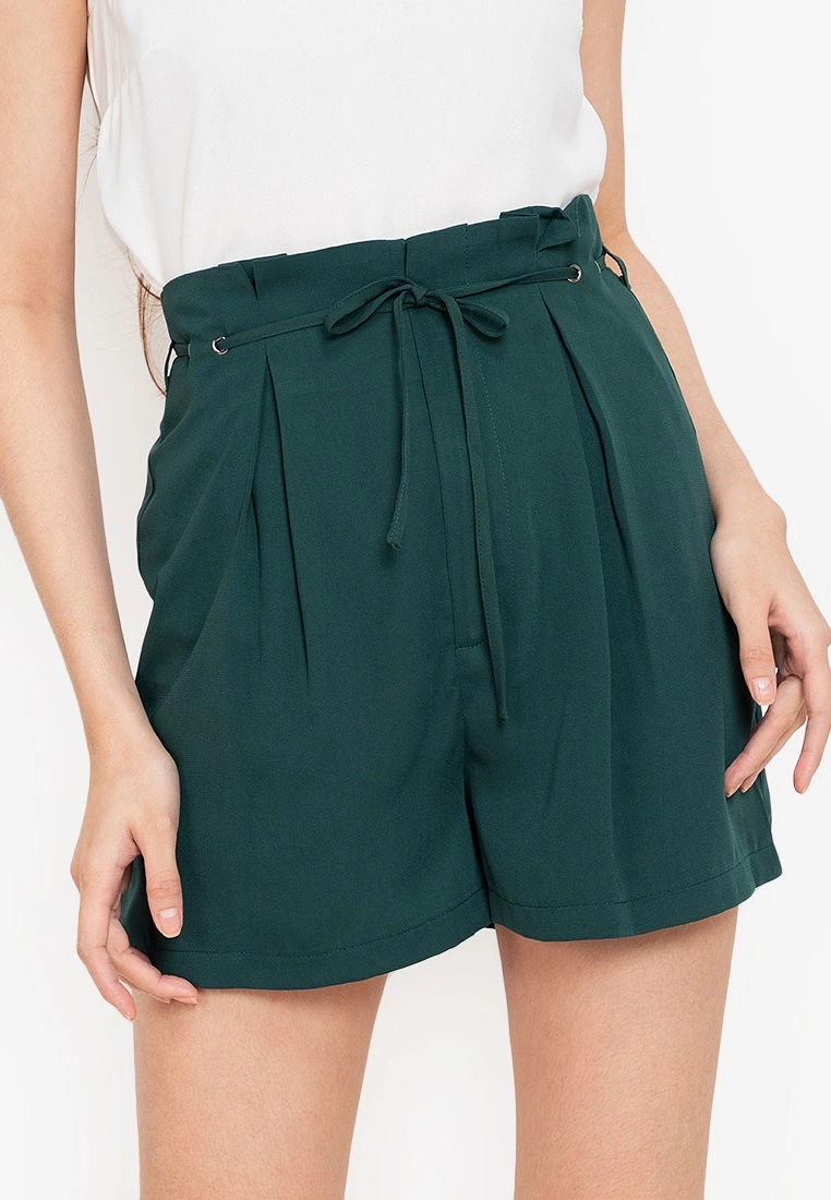 ZALORA BASICS 100% Recycled Polyester Origami Shorts - Billede 3