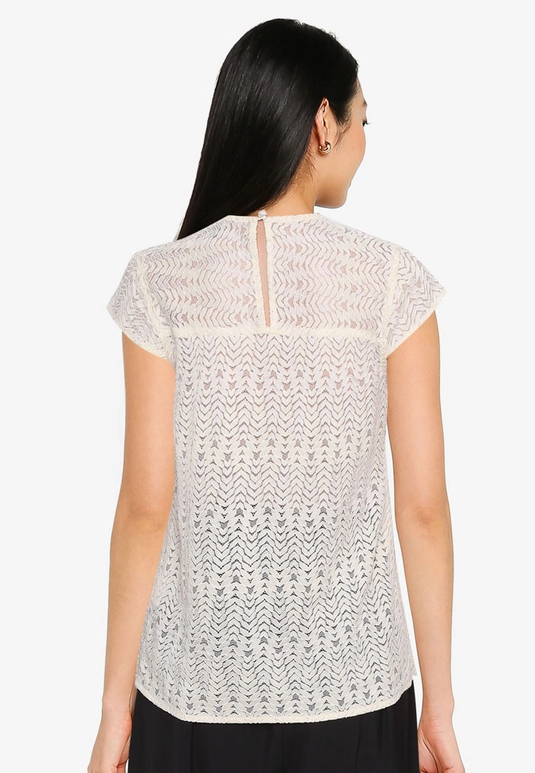 ZALORA BASICS Lace Top - Billede 2