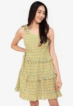 ZALORA BASICS Frill Detail Cami Dress