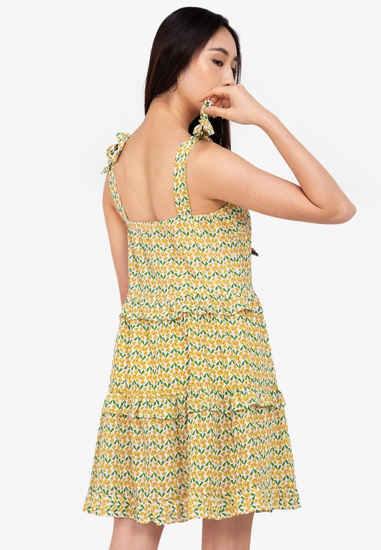 ZALORA BASICS Frill Detail Cami Dress - Billede 2