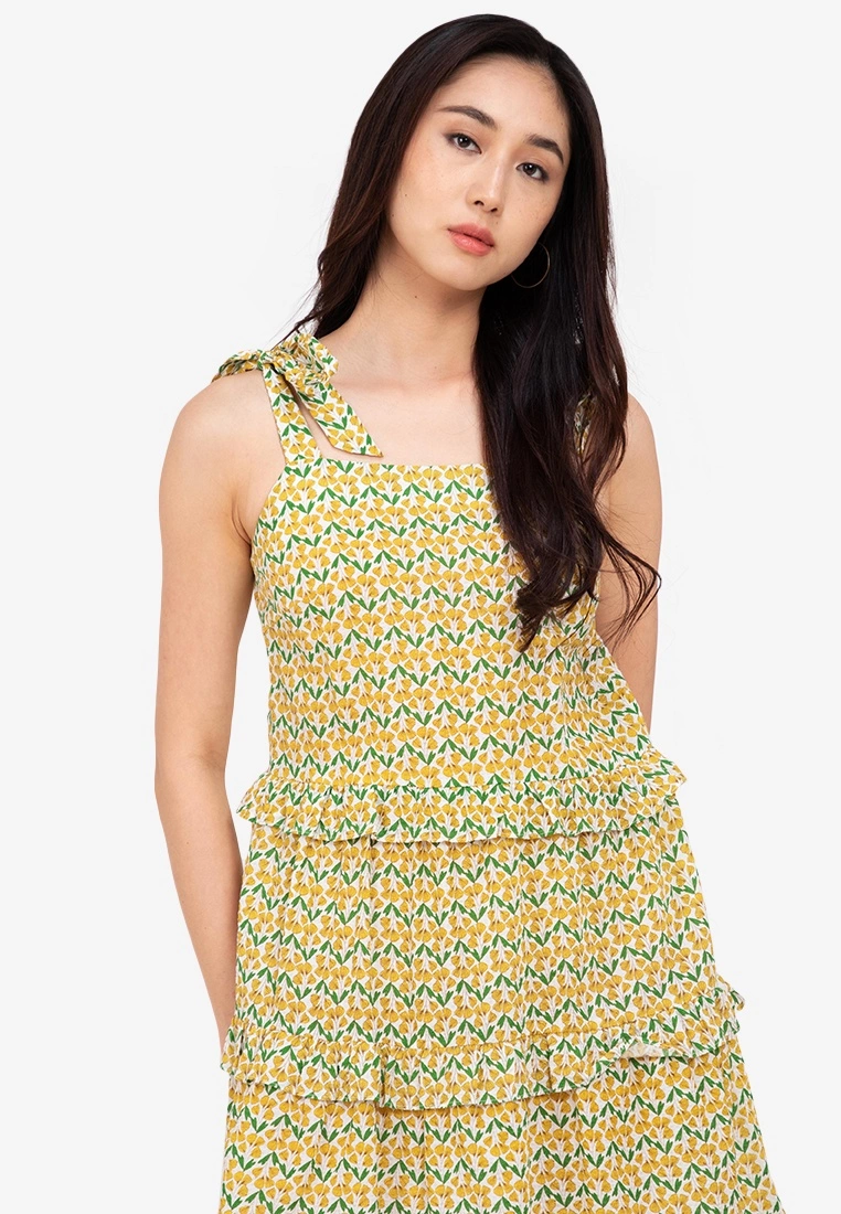 ZALORA BASICS Frill Detail Cami Dress - Billede 3