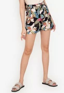 ZALORA BASICS 100% Recycled Polyester Self Tie Shorts