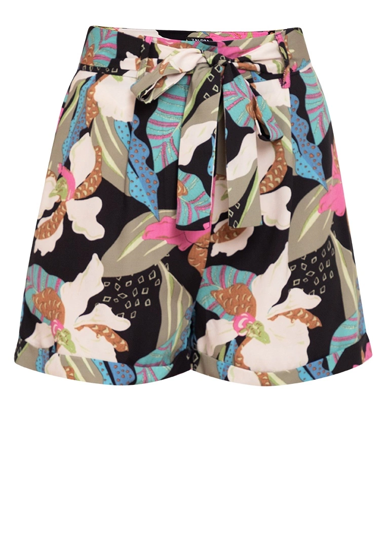 ZALORA BASICS 100% Recycled Polyester Self Tie Shorts - Billede 5