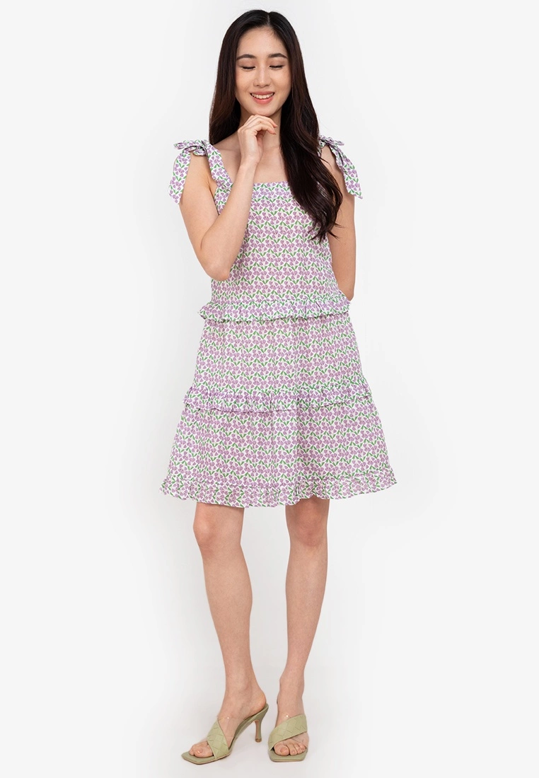 ZALORA BASICS Frill Detail Cami Dress - Billede 4