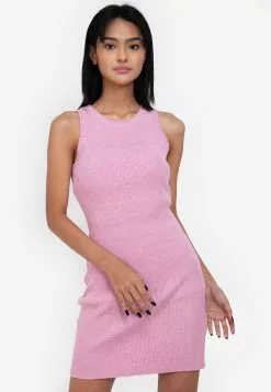 ZALORA BASICS Knitted Bodycon Dress