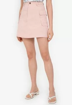 ZALORA BASICS Cargo Mini Skirt