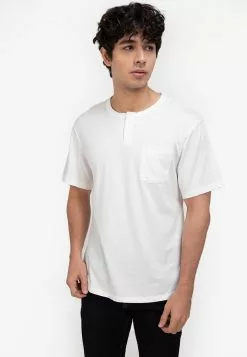 ZALORA BASICS Curve Hem Tee