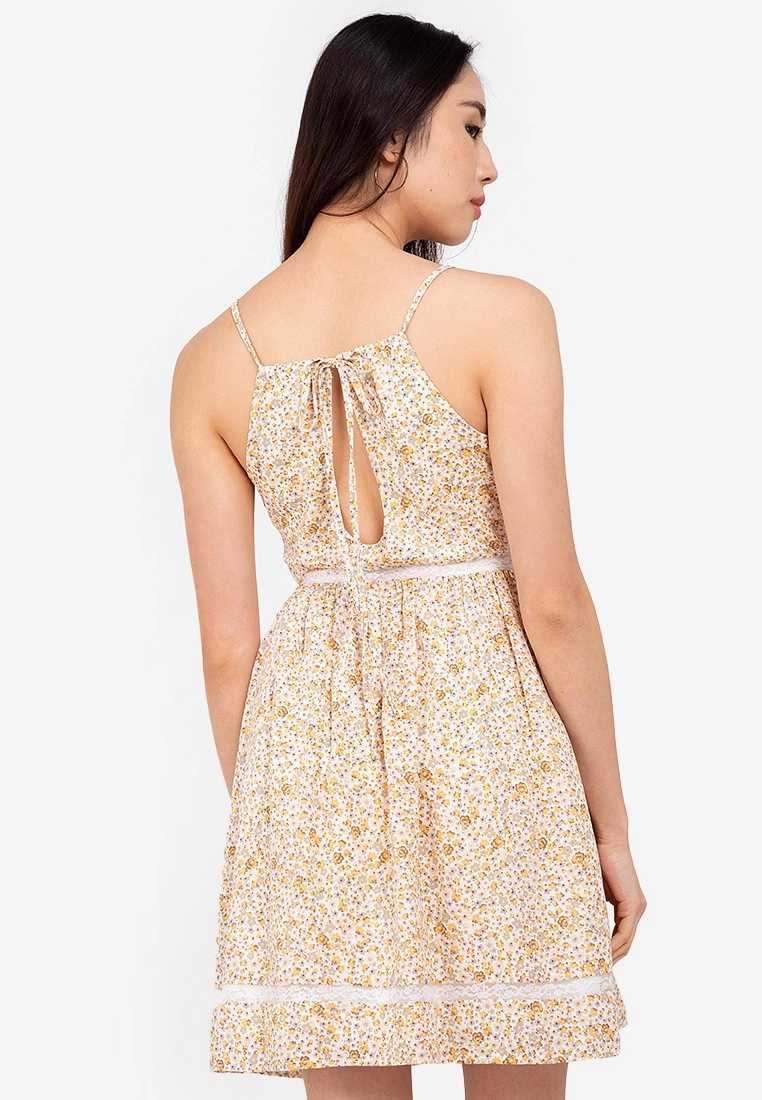 ZALORA BASICS Lace Trim Cami Dress - Billede 2