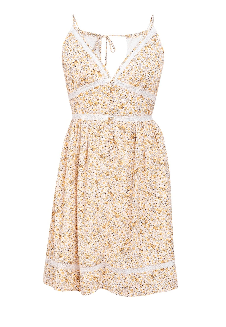 ZALORA BASICS Lace Trim Cami Dress - Billede 5