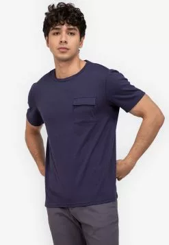 ZALORA BASICS Pocket Detail T-Shirt