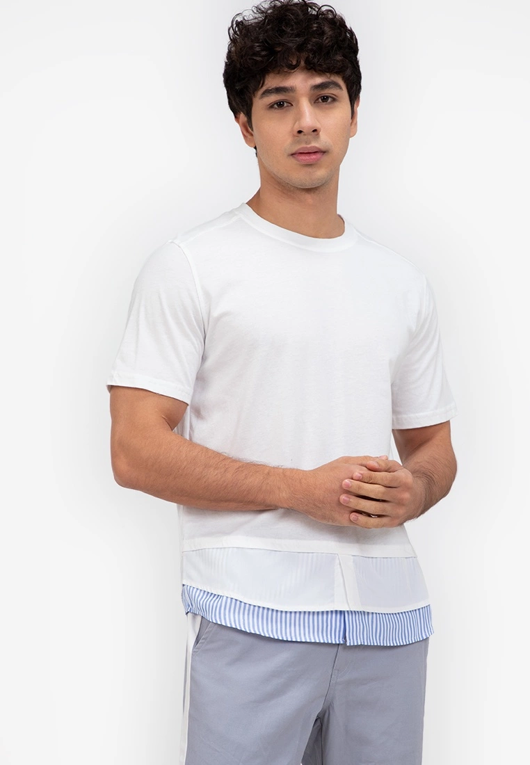 ZALORA BASICS Layered T-Shirt
