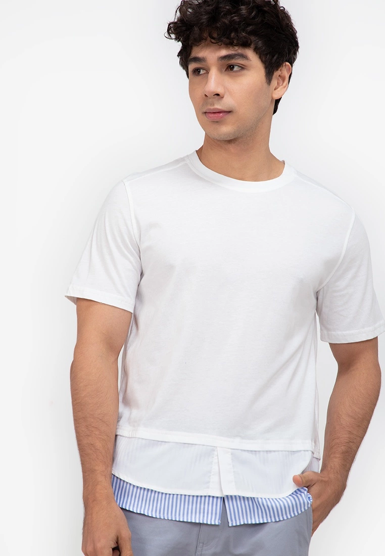 ZALORA BASICS Layered T-Shirt - Billede 3