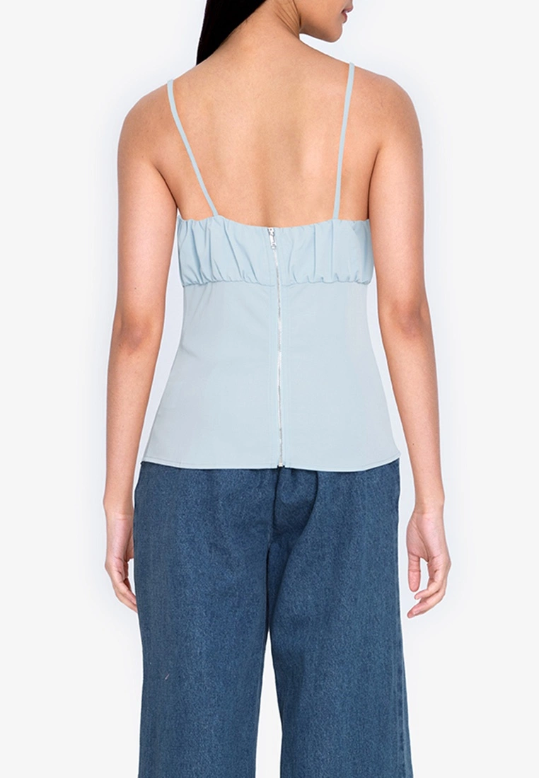 ZALORA BASICS Gathered Front Cami Top - Billede 2