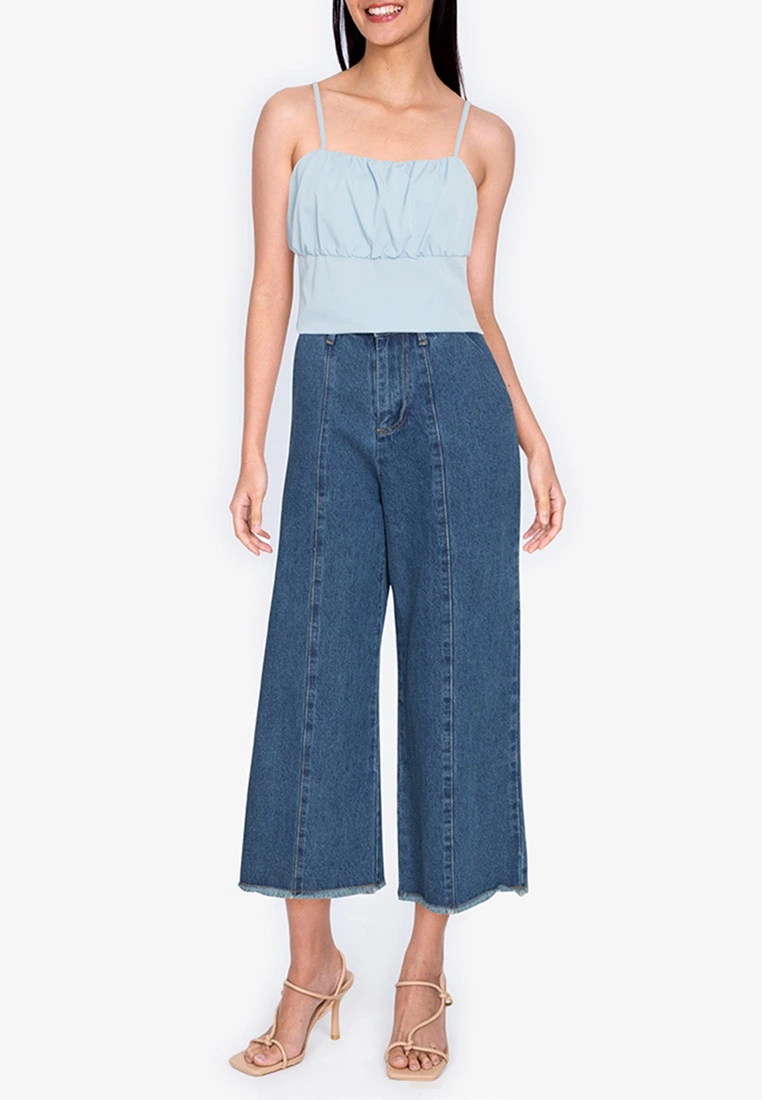 ZALORA BASICS Gathered Front Cami Top - Billede 4