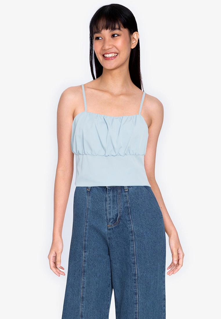 ZALORA BASICS Gathered Front Cami Top - Billede 5