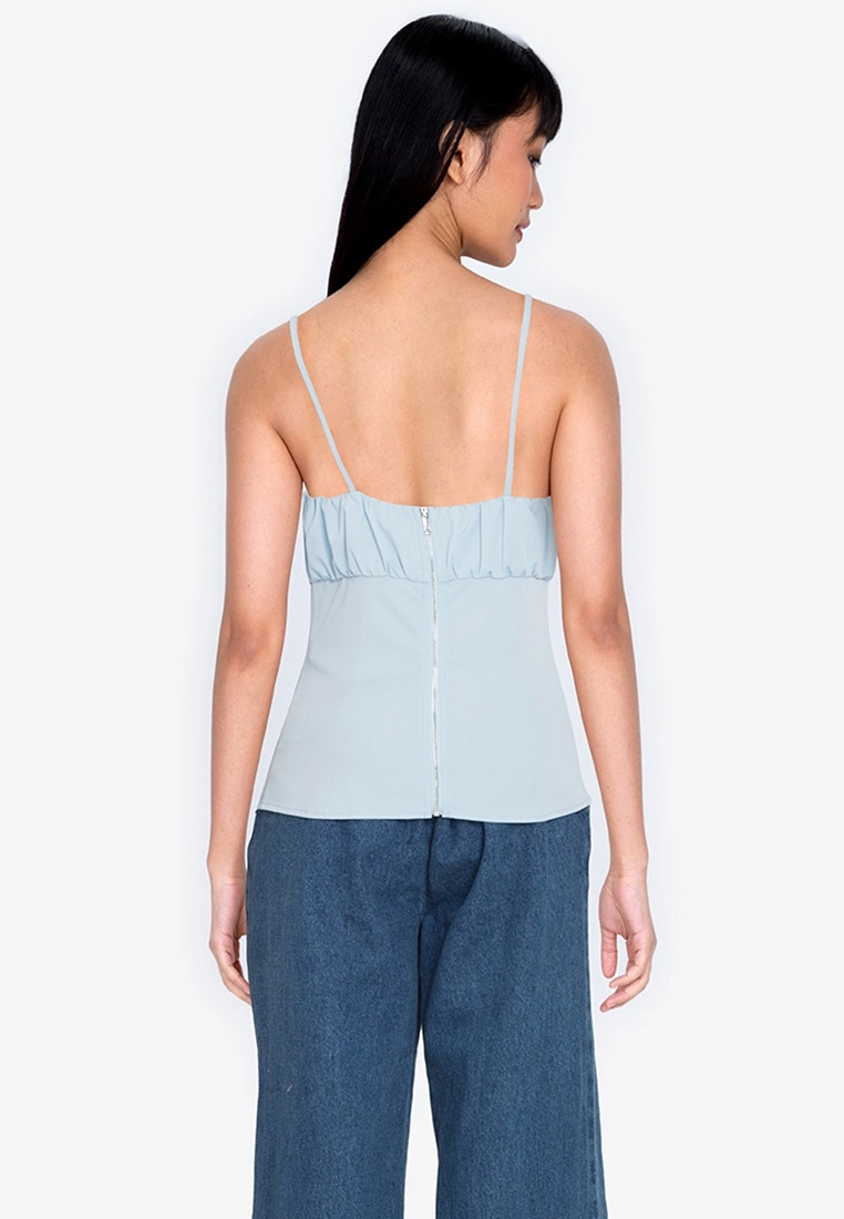 ZALORA BASICS Gathered Front Cami Top - Billede 6