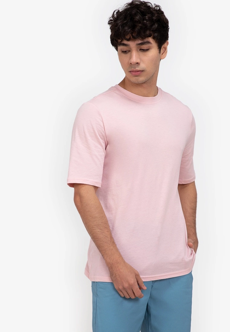 ZALORA BASICS Long Line T-Shirt