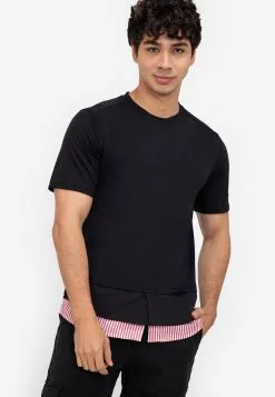 ZALORA BASICS Layered T-Shirt