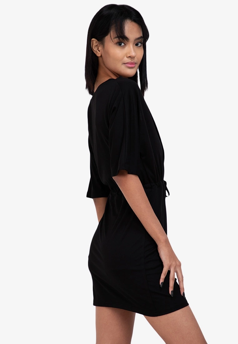 ZALORA BASICS Jersey Wrap Drawstring Dress - Billede 2