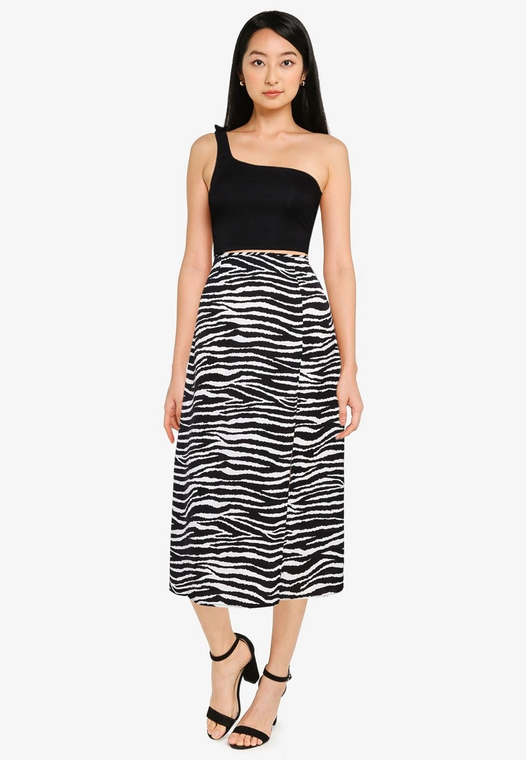 ZALORA BASICS Tie Shoulder Crop Top - Billede 4