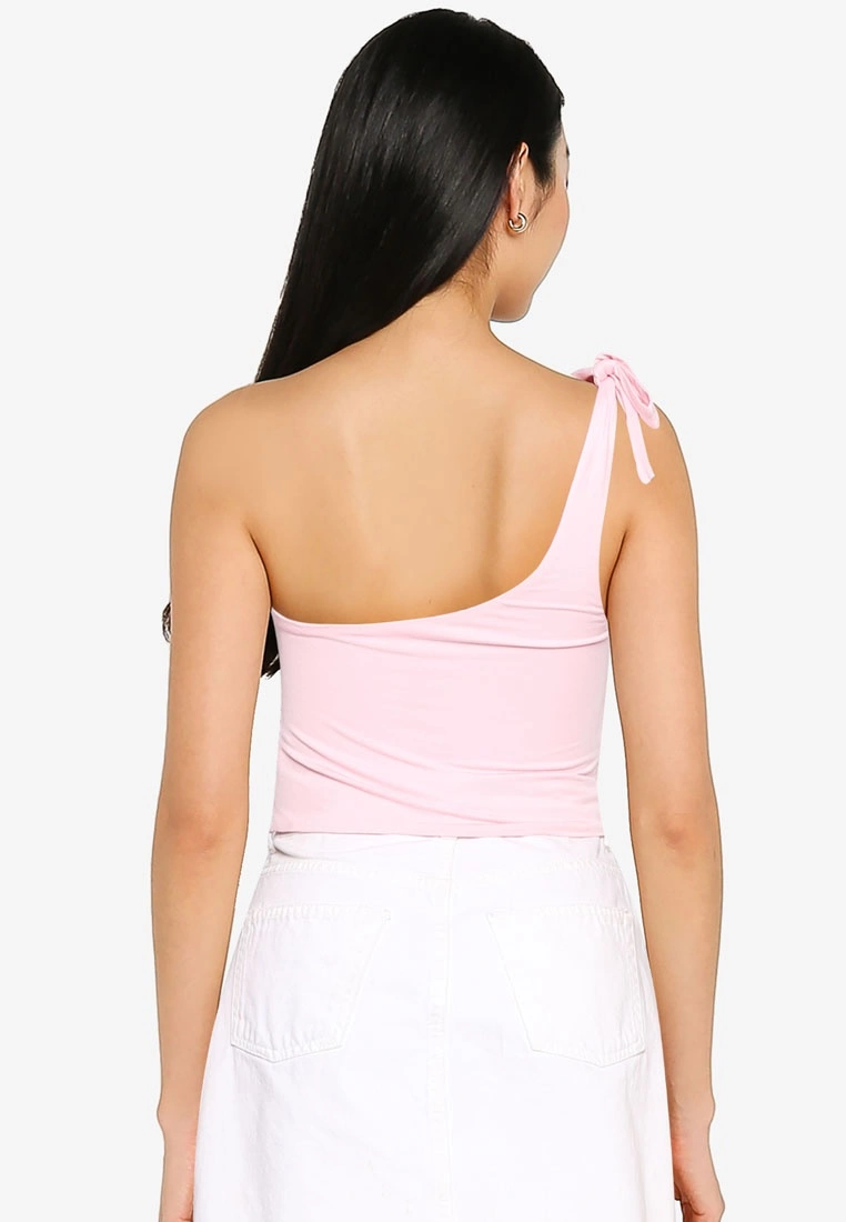 ZALORA BASICS Tie Shoulder Crop Top - Billede 2