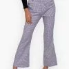 ZALORA BASICS Double Button Flare Leg Pants