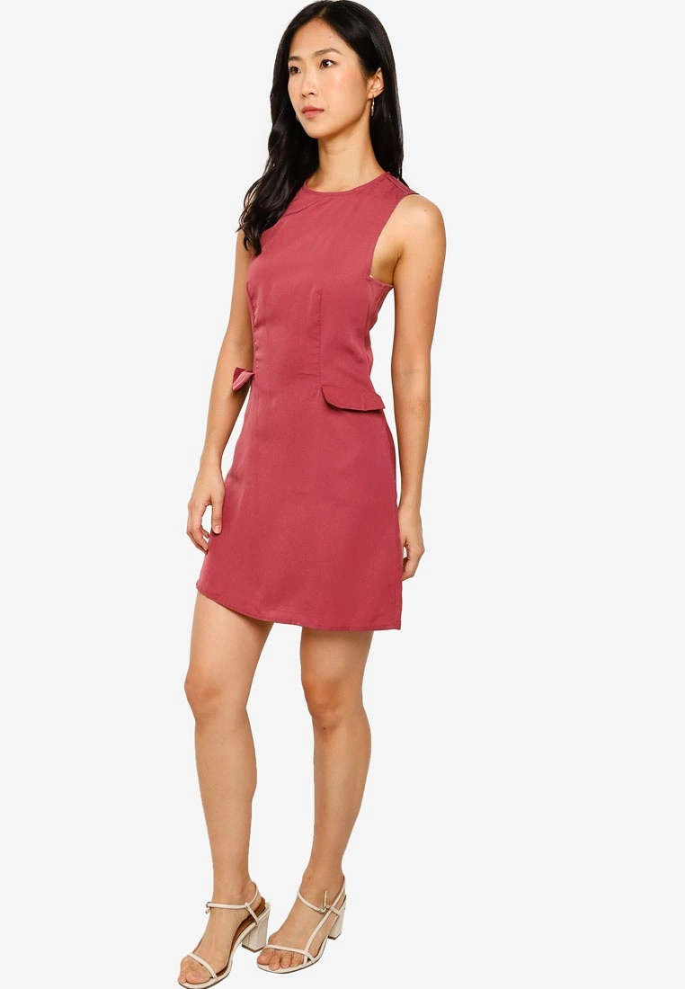 ZALORA BASICS A Line Pocket Detail Dress - Billede 4