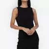 ZALORA BASICS Twist Detail Bodycon Dress