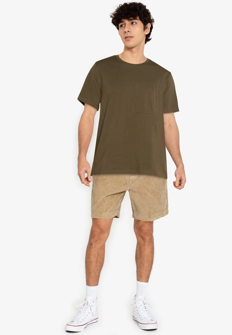 ZALORA BASICS Welt Patch Pocket T-Shirt - Billede 4