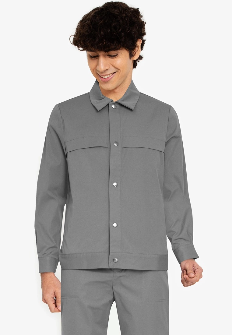 ZALORA BASICS Chest Flap Jacket