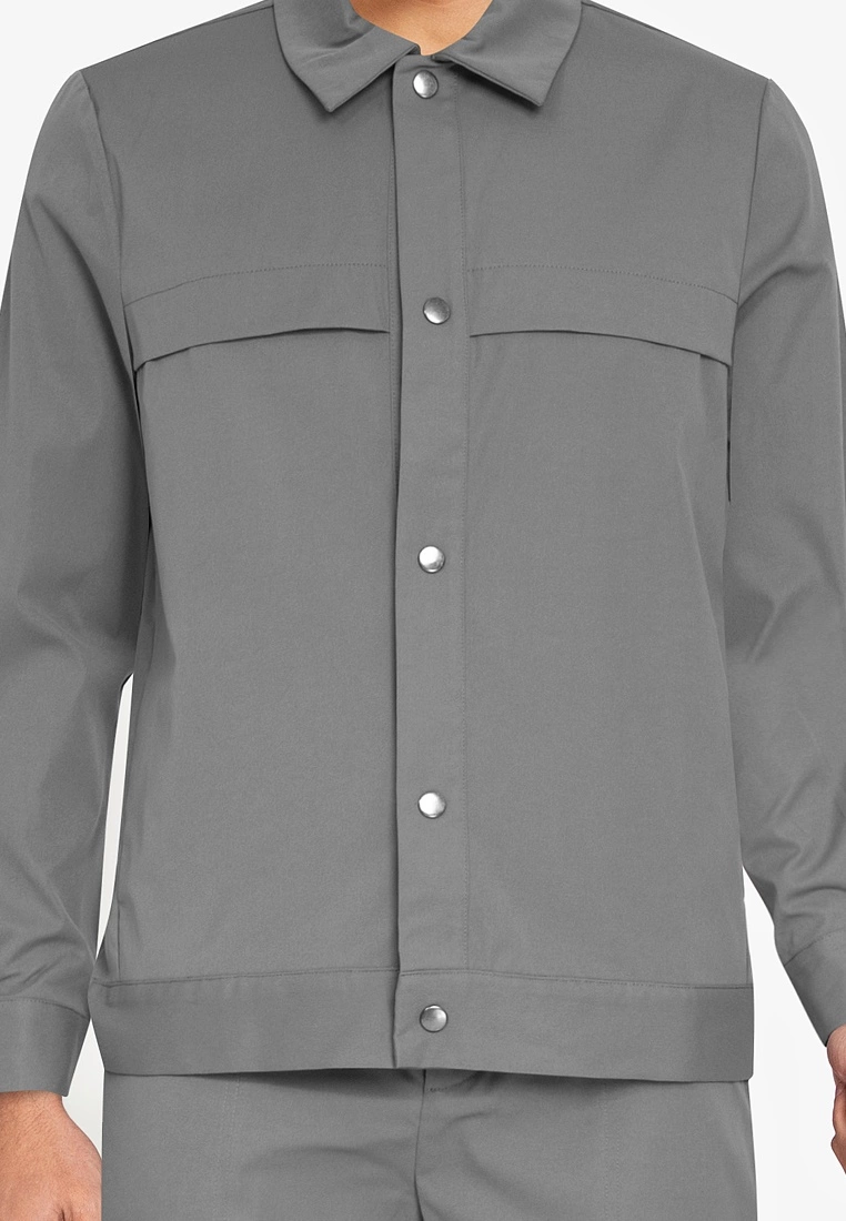 ZALORA BASICS Chest Flap Jacket - Billede 3