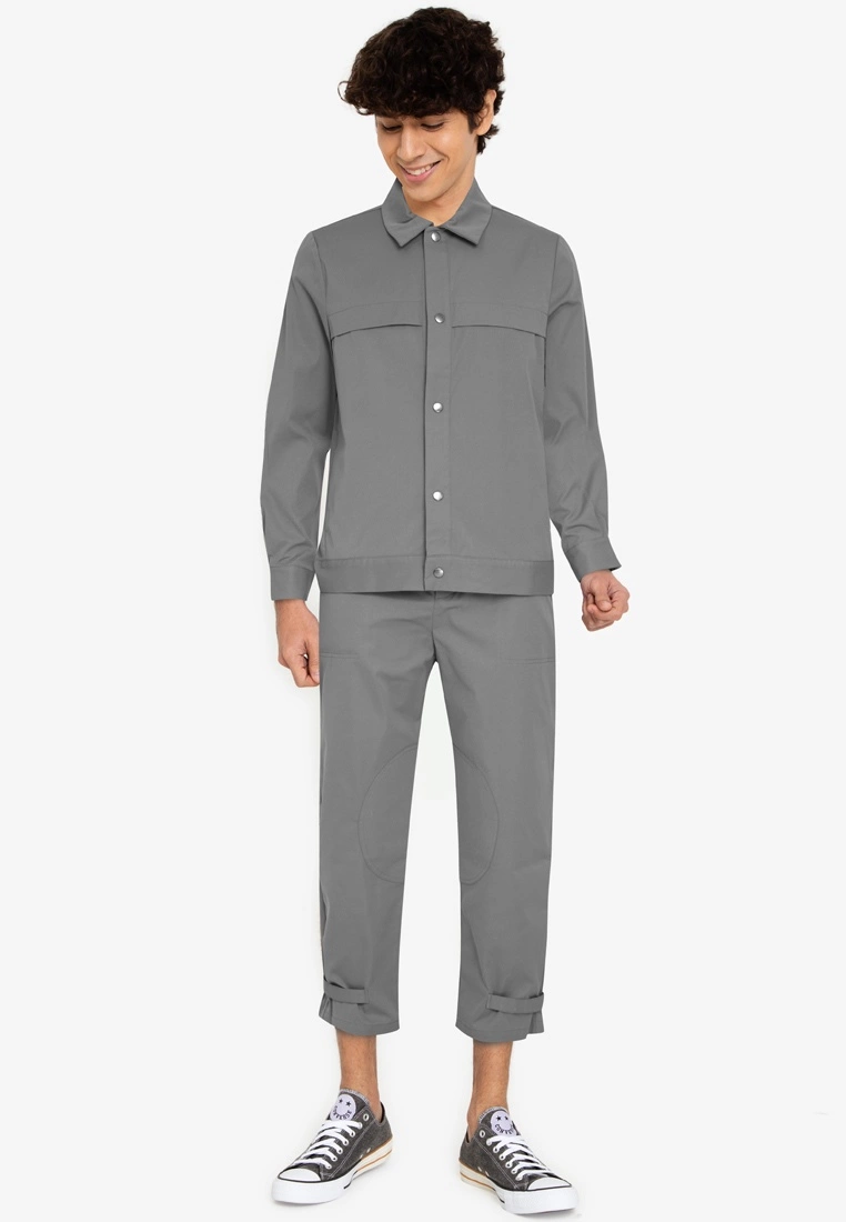 ZALORA BASICS Chest Flap Jacket - Billede 4