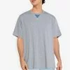 ZALORA BASICS Contrast V-Stitch T-Shirt