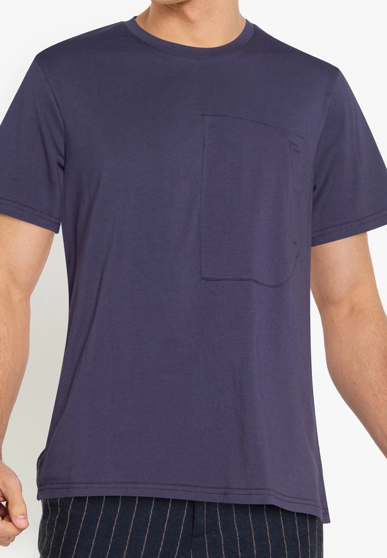 ZALORA BASICS Welt Patch Pocket T-Shirt - Billede 3