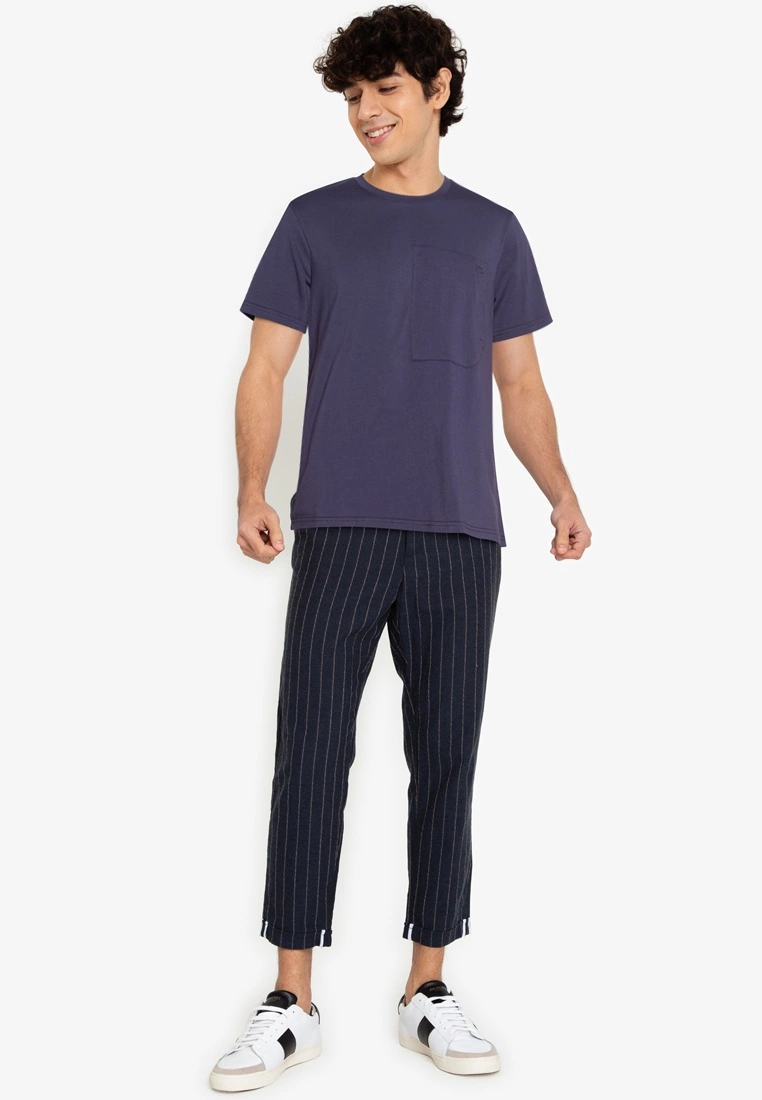 ZALORA BASICS Welt Patch Pocket T-Shirt - Billede 4