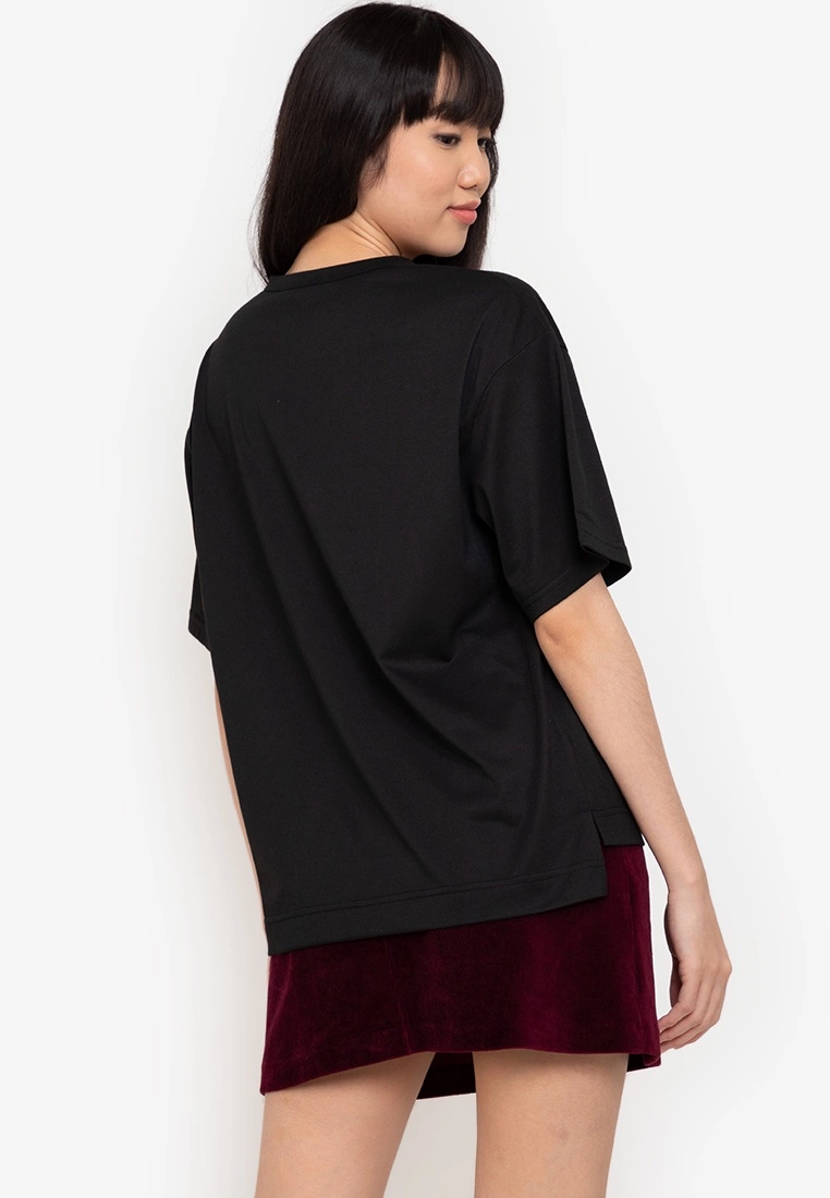 ZALORA BASICS Basic Oversized Crew Neck T-shirt - Billede 2