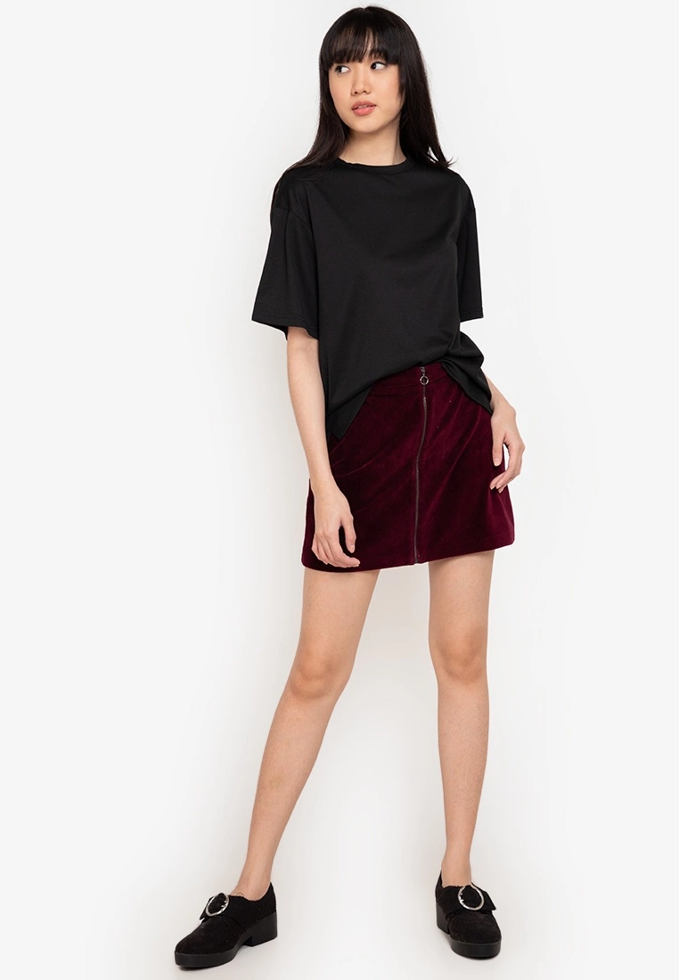 ZALORA BASICS Basic Oversized Crew Neck T-shirt - Billede 4