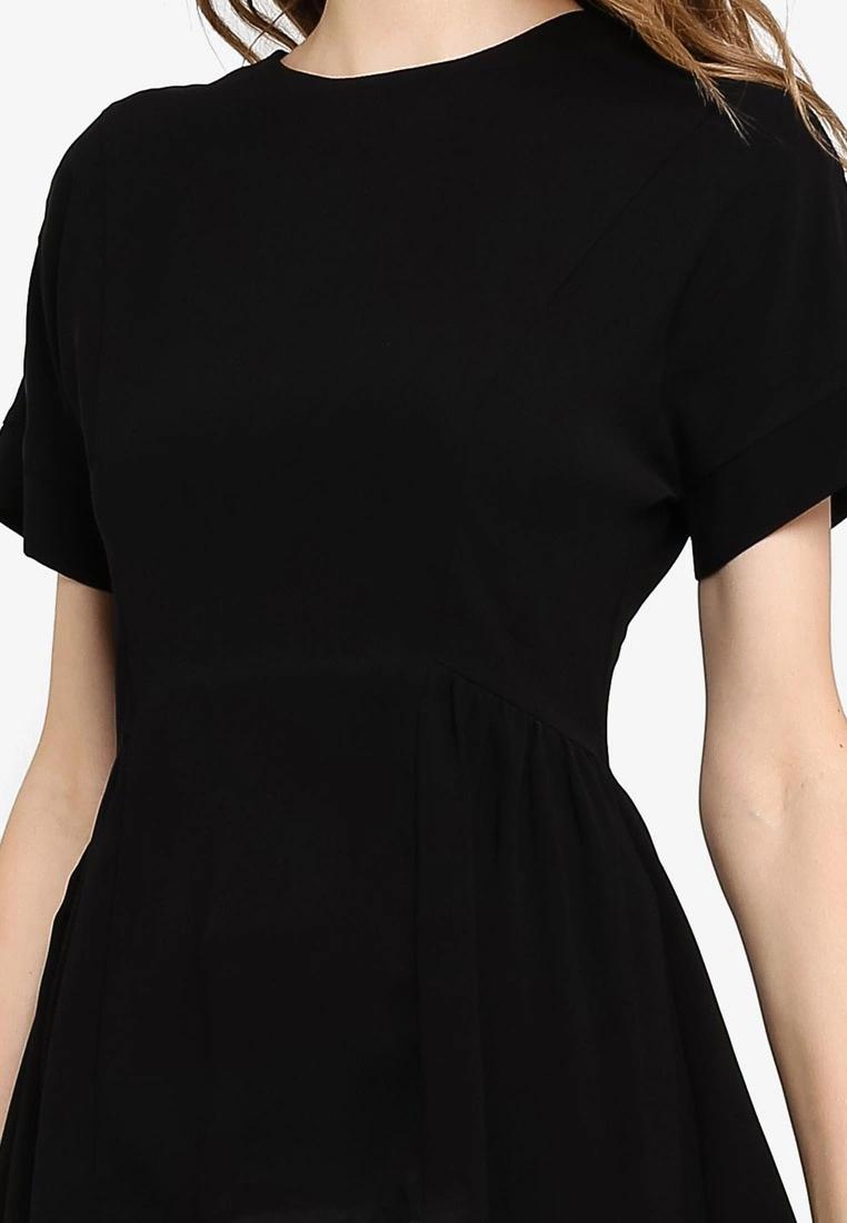 ZALORA BASICS Dip Hem Frill Side Tunic - Billede 3