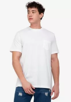 ZALORA BASICS Back Hem Panel T-Shirt